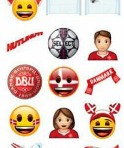 Bends it Like Boldspil: Emoji Builds Danish Football Icons