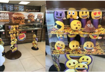 emoji crowns Burger King partner