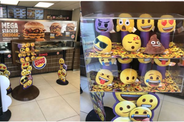 emoji crowns Burger King partner