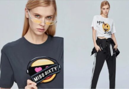 Miss Sixty walks the walks with emoji® in limited edition apparel collab