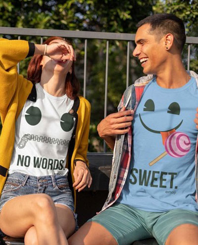 The emoji company partners up with Gotta Love It to develop an expressive apparel line