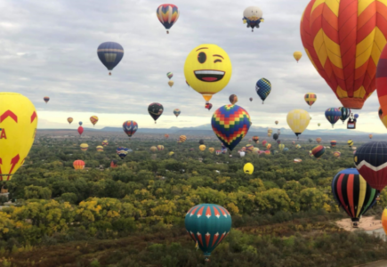 Bravado, Emoji Float On at Bristol Balloon Fiesta