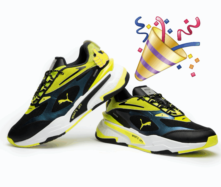 Emoji scores major footwear, clothing, and accessories partnership with PUMA