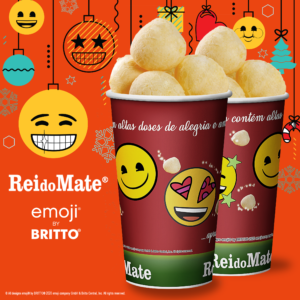 emoji®, Rei do Mate Get Festive with Britto Collectible Cheese Bread Cups