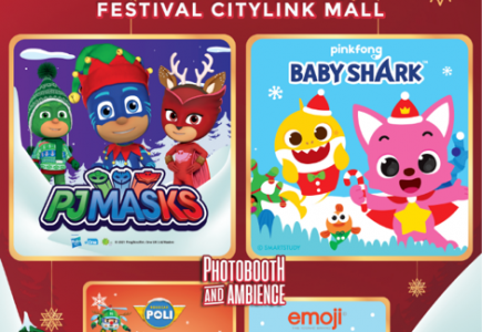 emoji®-The Iconic Brand at the Medialink Christmas and New Year Festival in Indonesia.