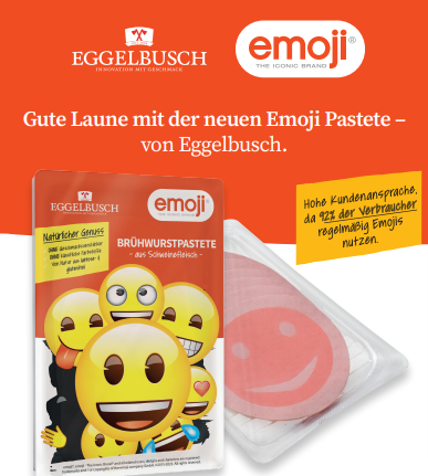 Eggelbusch tasteful collaboration with emoji®-The Iconic Brand
