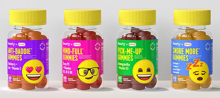 The emoji company & Alcove Brands enter the health, wellness, and nutrition space with impressive range of emoji® brand vitamins and supplements!