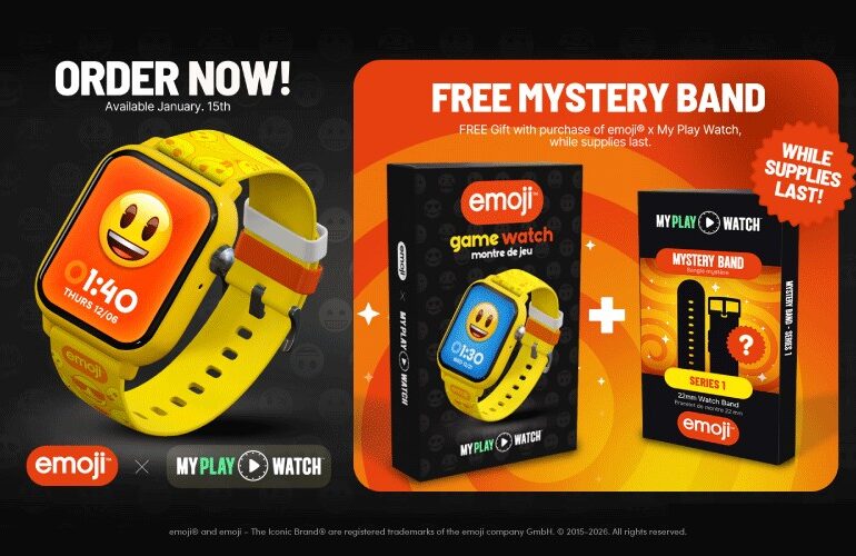 Wearing Emotion: The emoji® Brand and My Play Watch Redefine Expression Through Intentional Tech